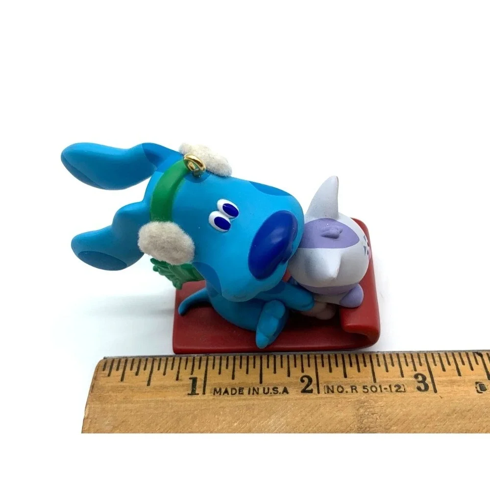 2001‎ Hallmark Blue's Clues Ornament Blue & Periwinkle Nickelodeon QXI61 Vintage